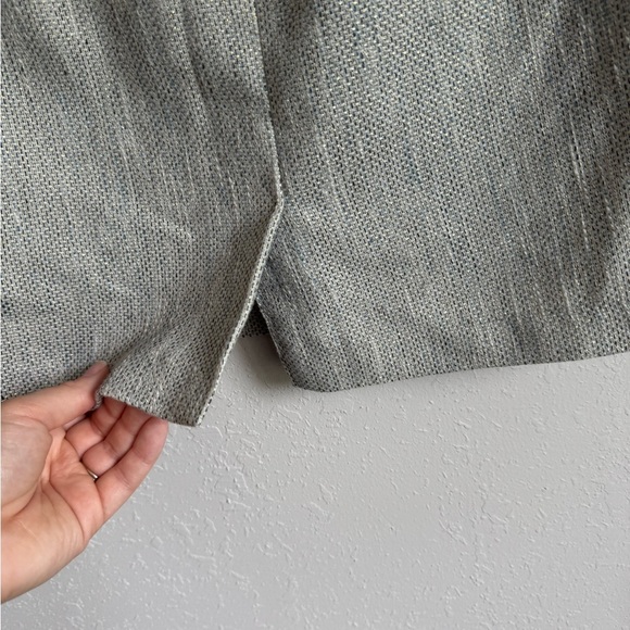 The Limited Gray Gold Metallic Pencil Skirt Womens 0 Academia Career - Picture 3 of 5